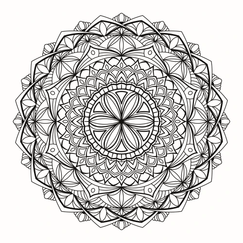 Gratis Mandala Kleurkaart Deel 5