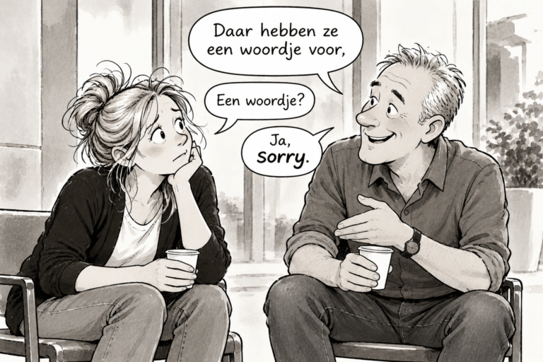 Soms durf je ergens niet aan te beginnen, omdat je bang bent om fouten te maken. Jaren geleden gaf mijn toenmalige chef me een wijze les. Met slechts één woord. Een woord dat me tot op de dag van vandaag helpt.